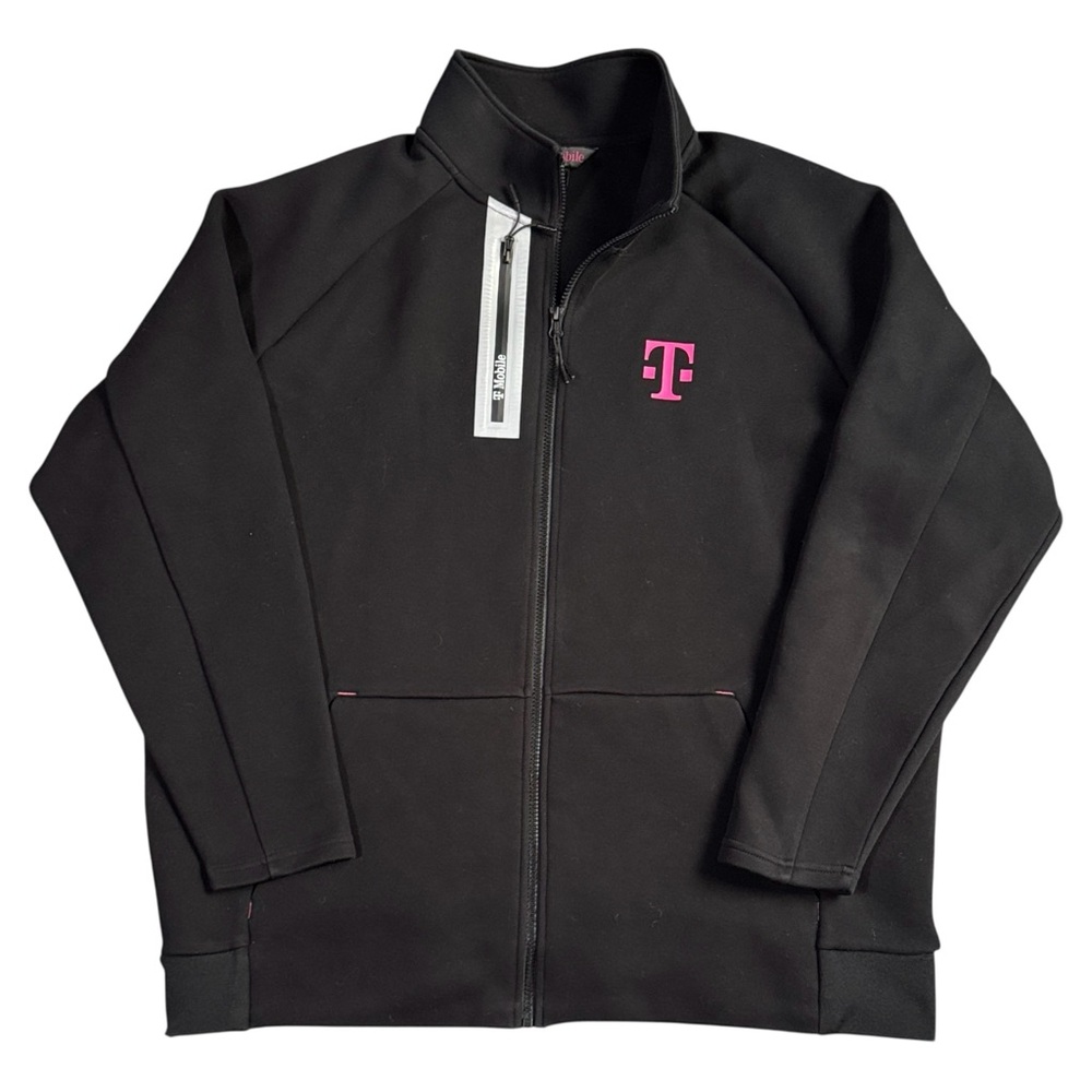 T-Mobile Employee Soft Shell Zip Up Jacket Reflec… - image 1